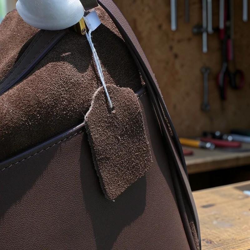 Rodeo Genuine Leather Tote Bag for Women – Large Capacity Frosted Cowhide Shoulder Handbag
